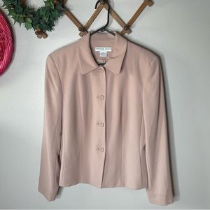 Vintage tan blazer jacket